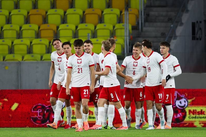 Football. UEFA U21 Euro Qualifiers. Poland - Montenegro. 10.10.2025