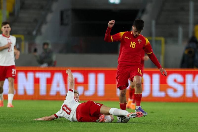 Football. UEFA U21 Euro Qualifiers. Poland - Montenegro. 10.10.2025