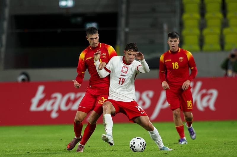 Football. UEFA U21 Euro Qualifiers. Poland - Montenegro. 10.10.2025