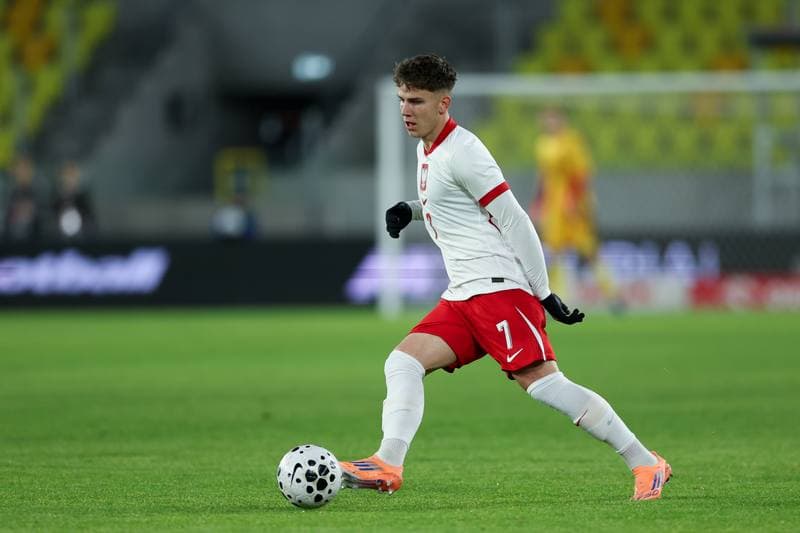 Football. UEFA U21 Euro Qualifiers. Poland - Montenegro. 10.10.2025