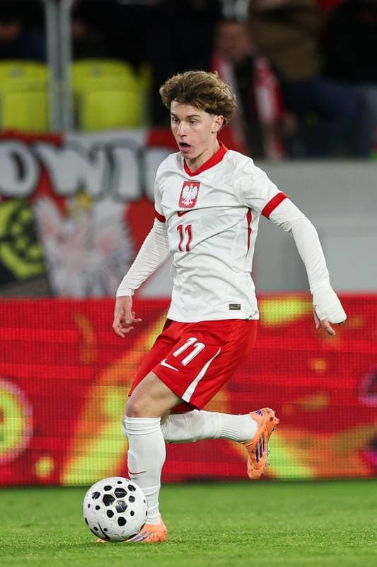 Football. UEFA U21 Euro Qualifiers. Poland - Montenegro. 10.10.2025