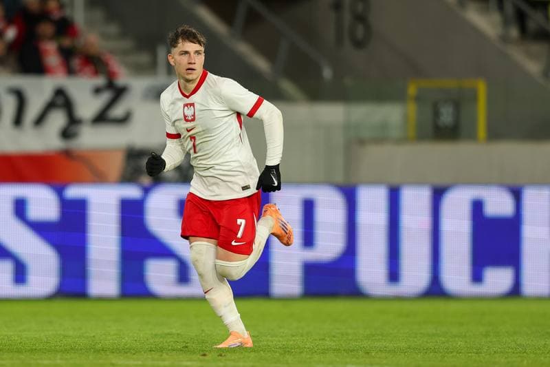 Football. UEFA U21 Euro Qualifiers. Poland - Montenegro. 10.10.2025