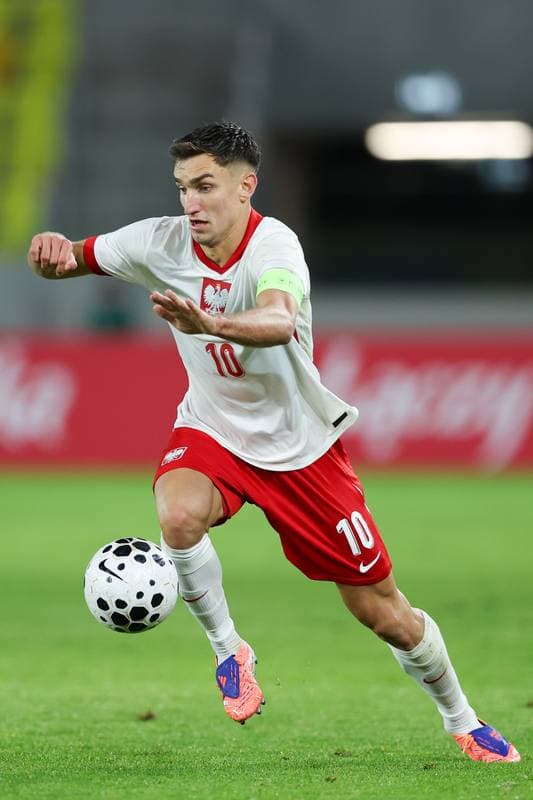 Football. UEFA U21 Euro Qualifiers. Poland - Montenegro. 10.10.2025