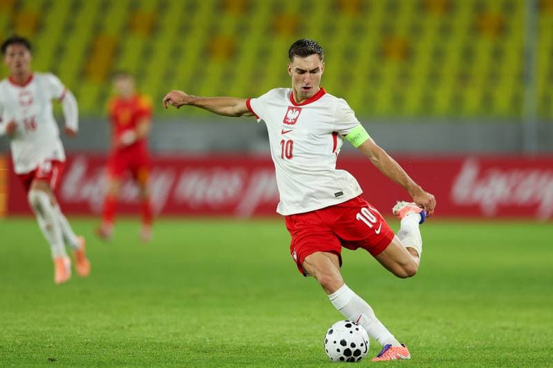 Football. UEFA U21 Euro Qualifiers. Poland - Montenegro. 10.10.2025