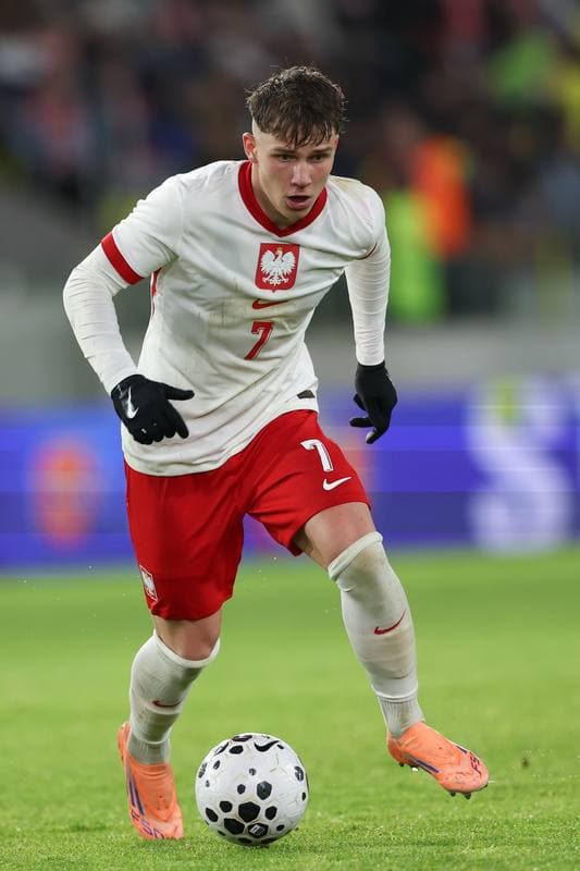 Football. UEFA U21 Euro Qualifiers. Poland - Montenegro. 10.10.2025