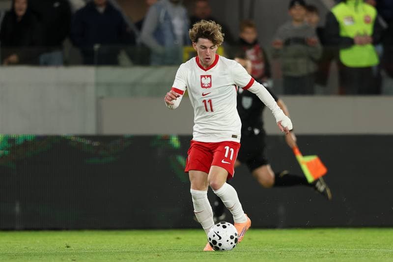Football. UEFA U21 Euro Qualifiers. Poland - Montenegro. 10.10.2025