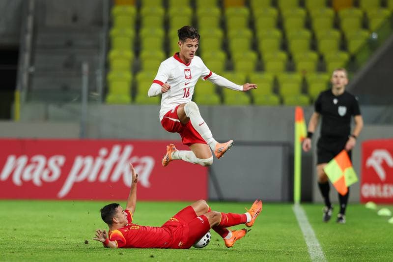 Football. UEFA U21 Euro Qualifiers. Poland - Montenegro. 10.10.2025