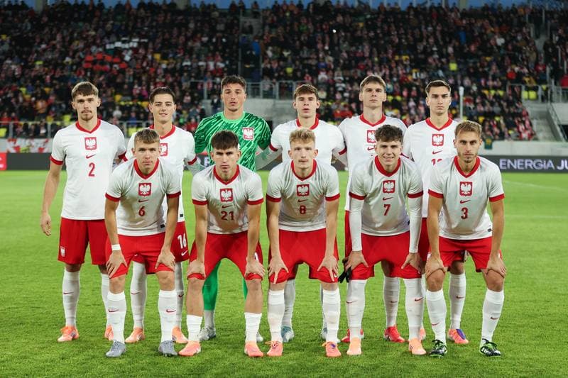 Football. UEFA U21 Euro Qualifiers. Poland - Montenegro. 10.10.2025