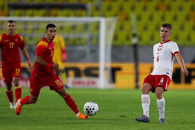 Football. UEFA U21 Euro Qualifiers. Poland - Montenegro. 10.10.2025