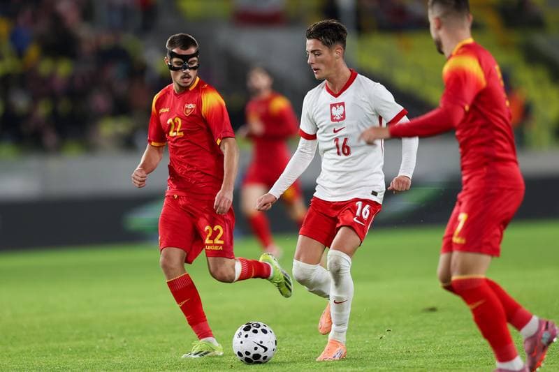 Football. UEFA U21 Euro Qualifiers. Poland - Montenegro. 10.10.2025