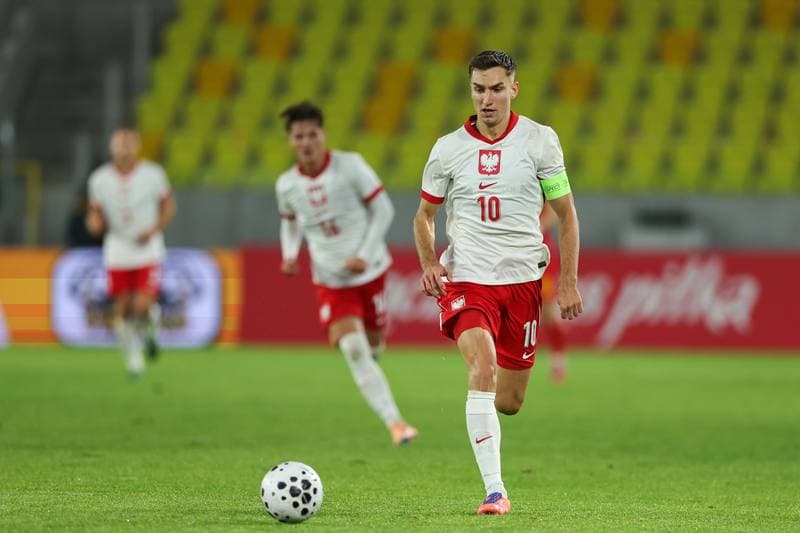 Football. UEFA U21 Euro Qualifiers. Poland - Montenegro. 10.10.2025