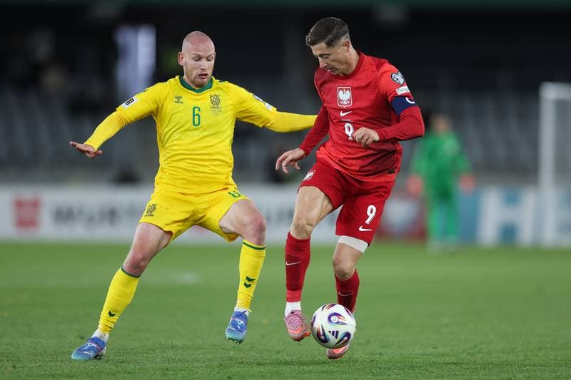 Football. FIFA World Cup Qualifiers. Lithuania - Poland. 12.10.2025