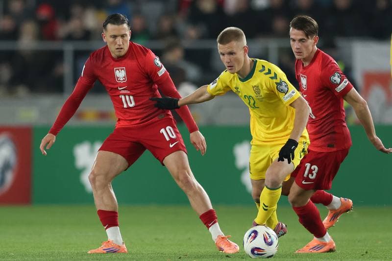 Football. FIFA World Cup Qualifiers. Lithuania - Poland. 12.10.2025