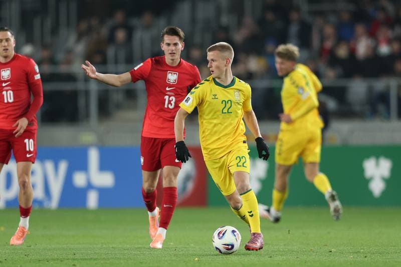 Football. FIFA World Cup Qualifiers. Lithuania - Poland. 12.10.2025