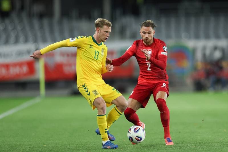 Football. FIFA World Cup Qualifiers. Lithuania - Poland. 12.10.2025