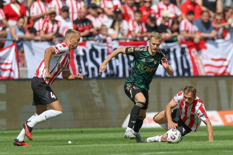 Football. PKO BP Ekstraklasa. Cracovia - Lechia Gdansk. 03.08.2025