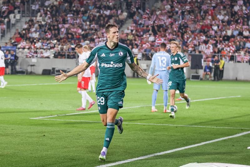 Football. PKO BP Ekstraklasa. Cracovia Krakow - Legia Warsaw. 31.08.2025