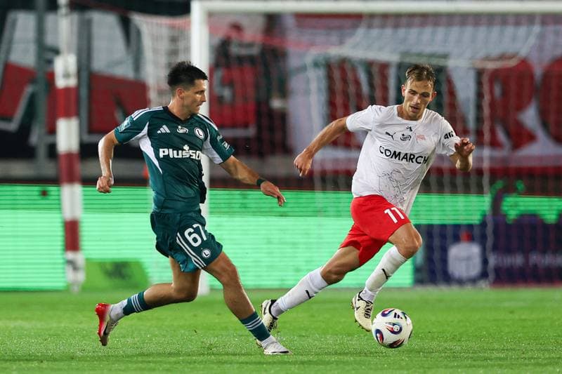Football. PKO BP Ekstraklasa. Cracovia Krakow - Legia Warsaw. 31.08.2025