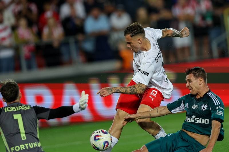 Football. PKO BP Ekstraklasa. Cracovia Krakow - Legia Warsaw. 31.08.2025