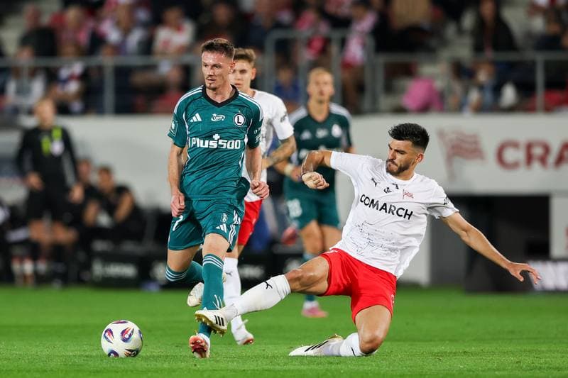 Football. PKO BP Ekstraklasa. Cracovia Krakow - Legia Warsaw. 31.08.2025