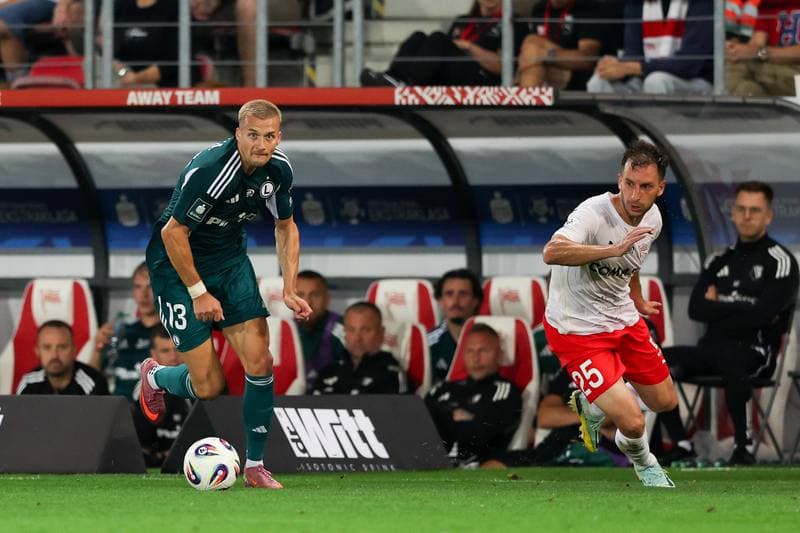 Football. PKO BP Ekstraklasa. Cracovia Krakow - Legia Warsaw. 31.08.2025
