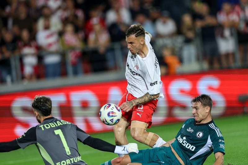 Football. PKO BP Ekstraklasa. Cracovia Krakow - Legia Warsaw. 31.08.2025
