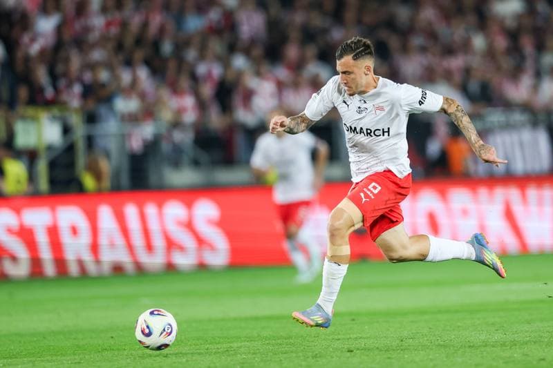 Football. PKO BP Ekstraklasa. Cracovia Krakow - Legia Warsaw. 31.08.2025