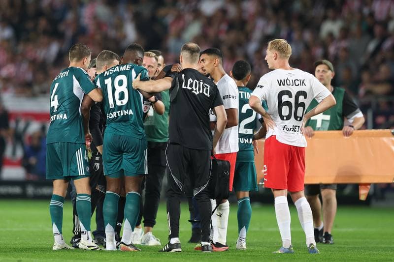Football. PKO BP Ekstraklasa. Cracovia Krakow - Legia Warsaw. 31.08.2025
