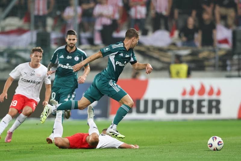 Football. PKO BP Ekstraklasa. Cracovia Krakow - Legia Warsaw. 31.08.2025