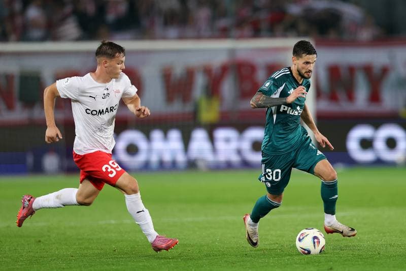 Football. PKO BP Ekstraklasa. Cracovia Krakow - Legia Warsaw. 31.08.2025