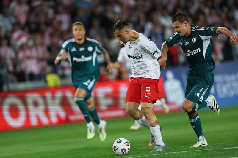 Football. PKO BP Ekstraklasa. Cracovia Krakow - Legia Warsaw. 31.08.2025