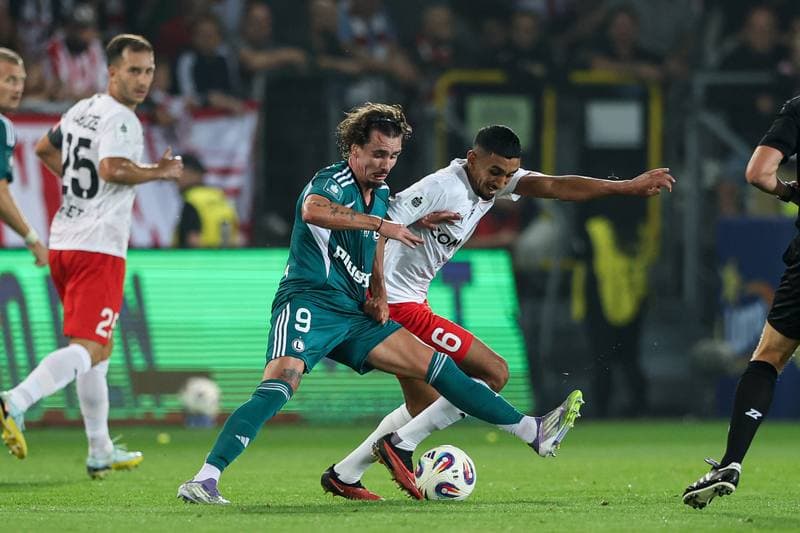 Football. PKO BP Ekstraklasa. Cracovia Krakow - Legia Warsaw. 31.08.2025