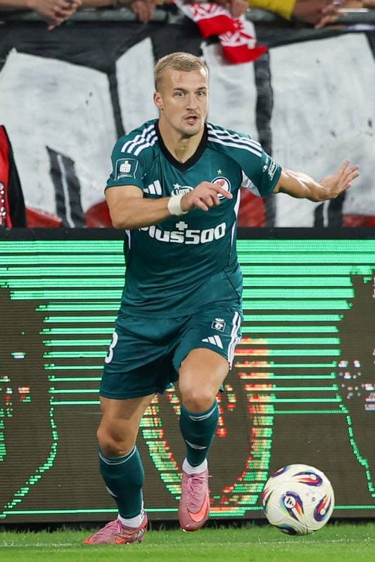 Football. PKO BP Ekstraklasa. Cracovia Krakow - Legia Warsaw. 31.08.2025
