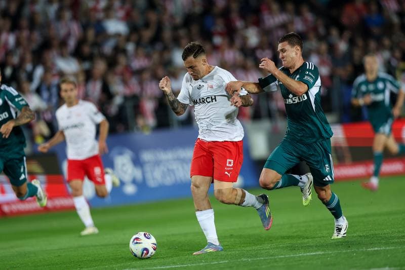 Football. PKO BP Ekstraklasa. Cracovia Krakow - Legia Warsaw. 31.08.2025