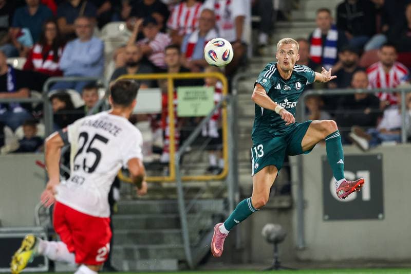 Football. PKO BP Ekstraklasa. Cracovia Krakow - Legia Warsaw. 31.08.2025