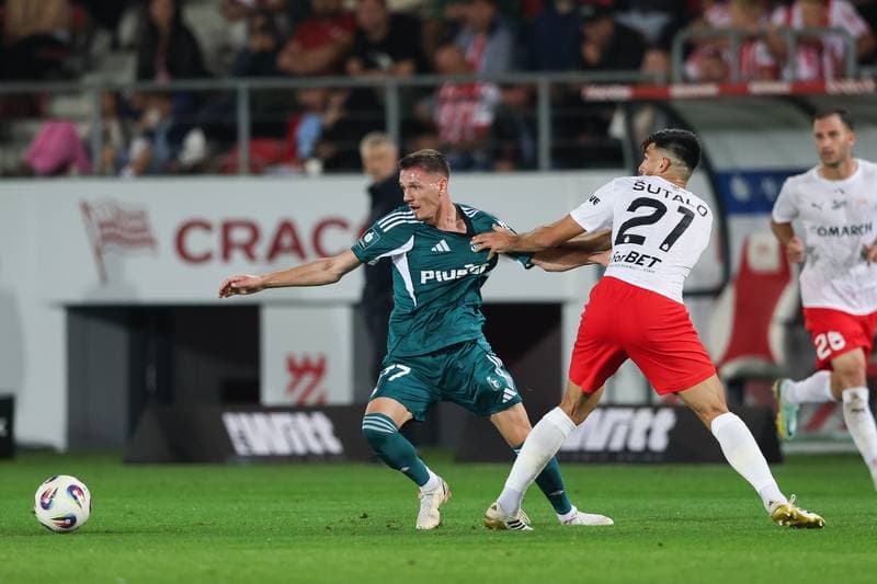 Football. PKO BP Ekstraklasa. Cracovia Krakow - Legia Warsaw. 31.08.2025