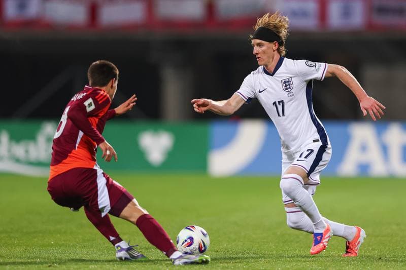 Football. FIFA World Cup Qualifiers. Latvia - England. 14.10.2025