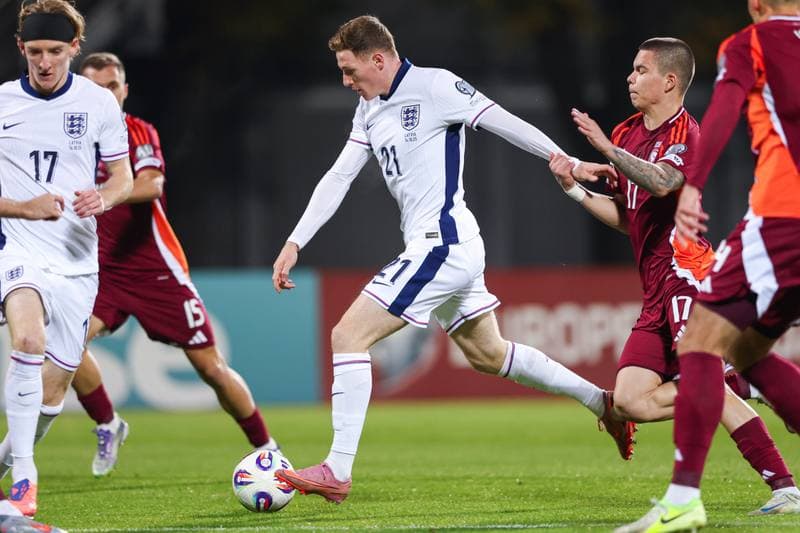 Football. FIFA World Cup Qualifiers. Latvia - England. 14.10.2025