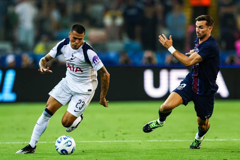 Football. UEFA Supercup. Paris Saint-Germain - Tottenham Hotspur. 13.08.2025