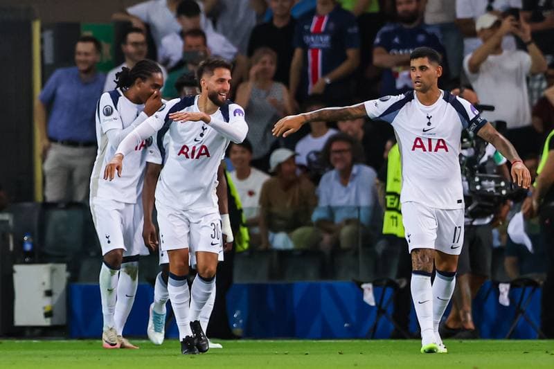 Football. UEFA Supercup. Paris Saint-Germain - Tottenham Hotspur. 13.08.2025