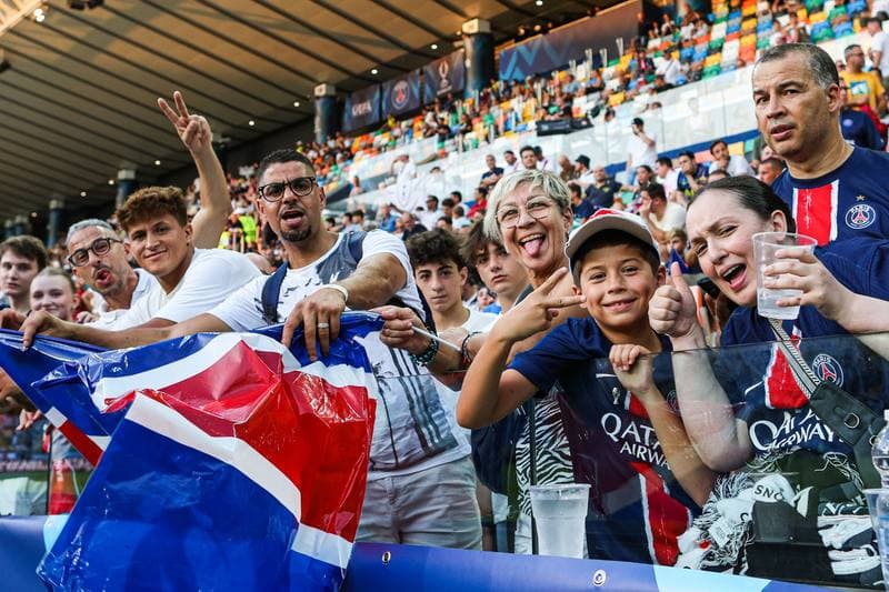 Football. UEFA Supercup. Paris Saint-Germain - Tottenham Hotspur. 13.08.2025