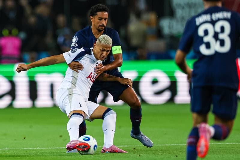 Football. UEFA Supercup. Paris Saint-Germain - Tottenham Hotspur. 13.08.2025