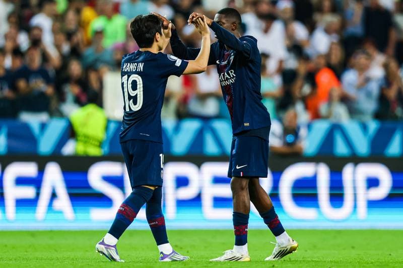 Football. UEFA Supercup. Paris Saint-Germain - Tottenham Hotspur. 13.08.2025