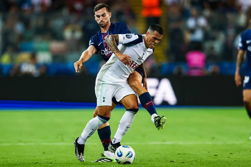 Football. UEFA Supercup. Paris Saint-Germain - Tottenham Hotspur. 13.08.2025