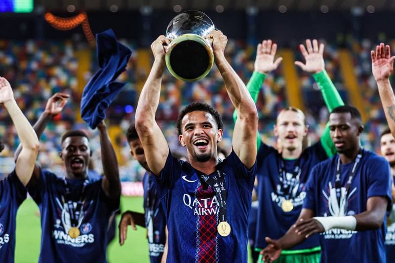 Football. UEFA Supercup. Paris Saint-Germain - Tottenham Hotspur. 13.08.2025