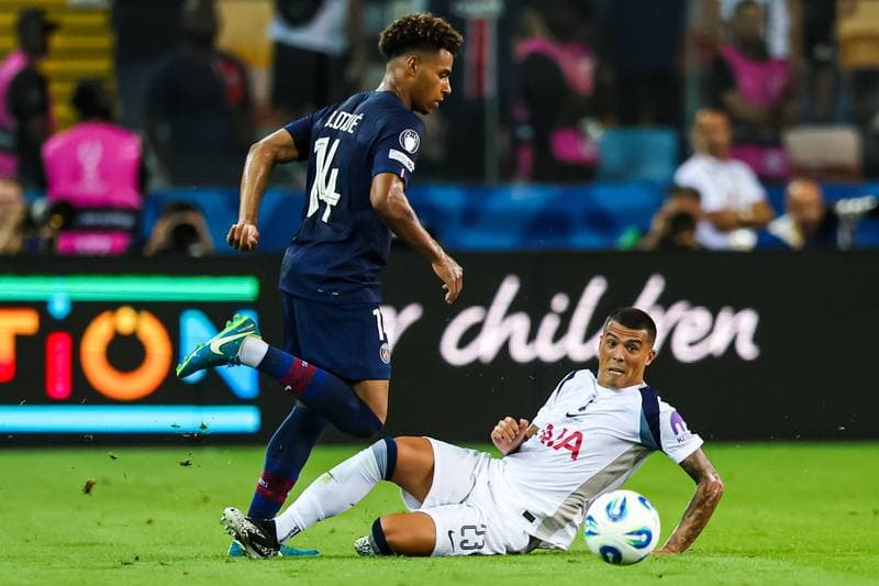 Football. UEFA Supercup. Paris Saint-Germain - Tottenham Hotspur. 13.08.2025