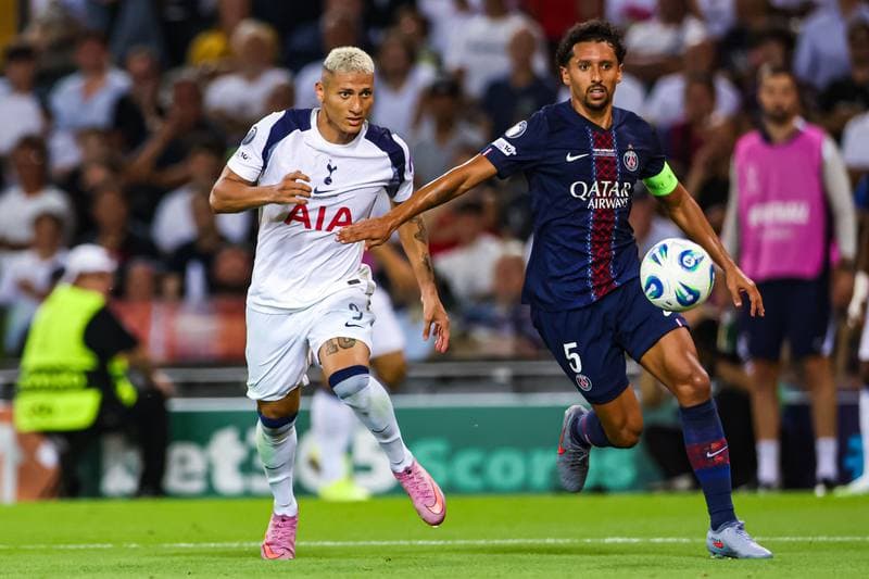 Football. UEFA Supercup. Paris Saint-Germain - Tottenham Hotspur. 13.08.2025