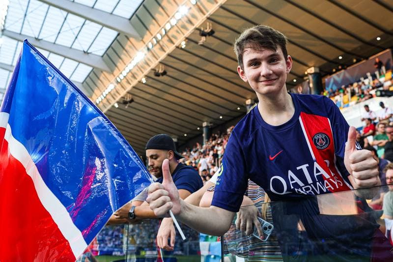 Football. UEFA Supercup. Paris Saint-Germain - Tottenham Hotspur. 13.08.2025