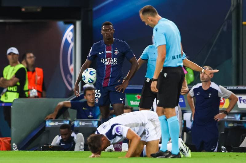 Football. UEFA Supercup. Paris Saint-Germain - Tottenham Hotspur. 13.08.2025