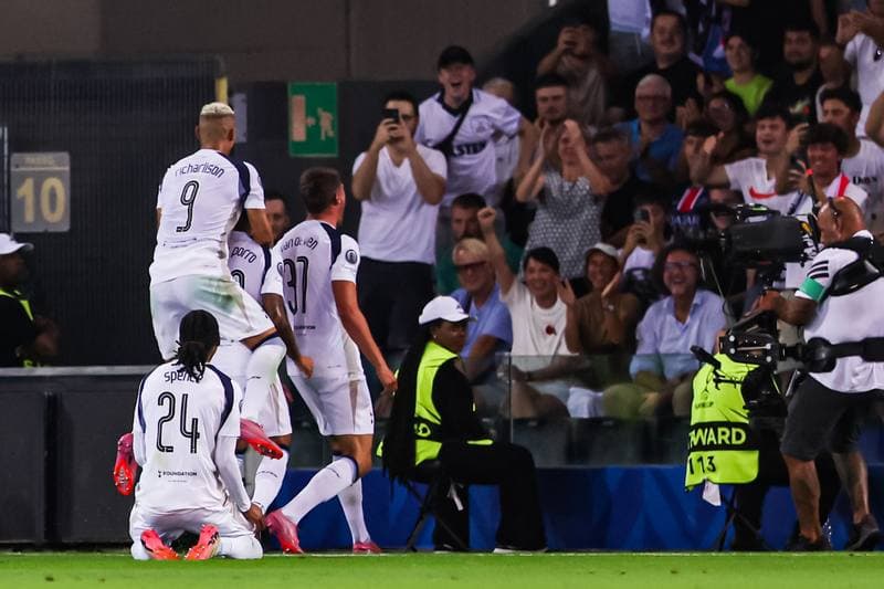 Football. UEFA Supercup. Paris Saint-Germain - Tottenham Hotspur. 13.08.2025